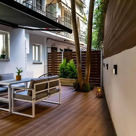Apartment Backyard Modern House Nea Smyrni